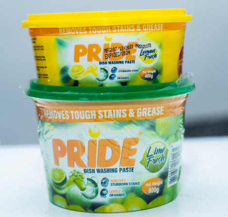 Pride Lime Fresh Dishwashing Paste 400g